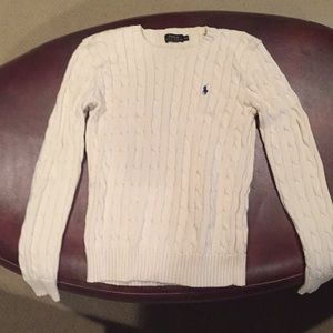 White Polo Sweater